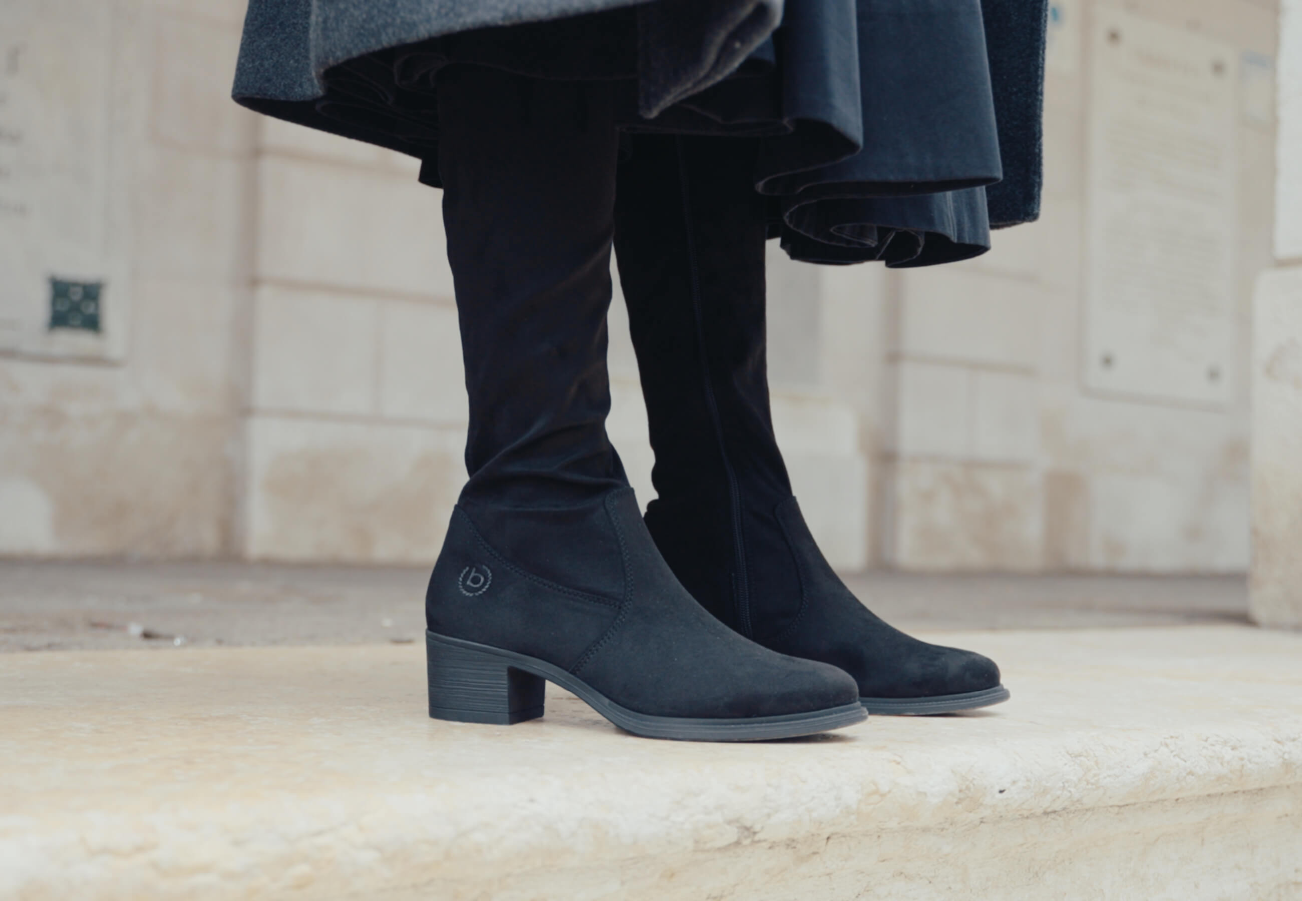 BAGATT Carley Knee Boot voor dames, zwart, 36 EU, zwart, 36 EU BAGATT Carley Knee Boot voor dames, zwart, 36 EU, zwart, 36 EU