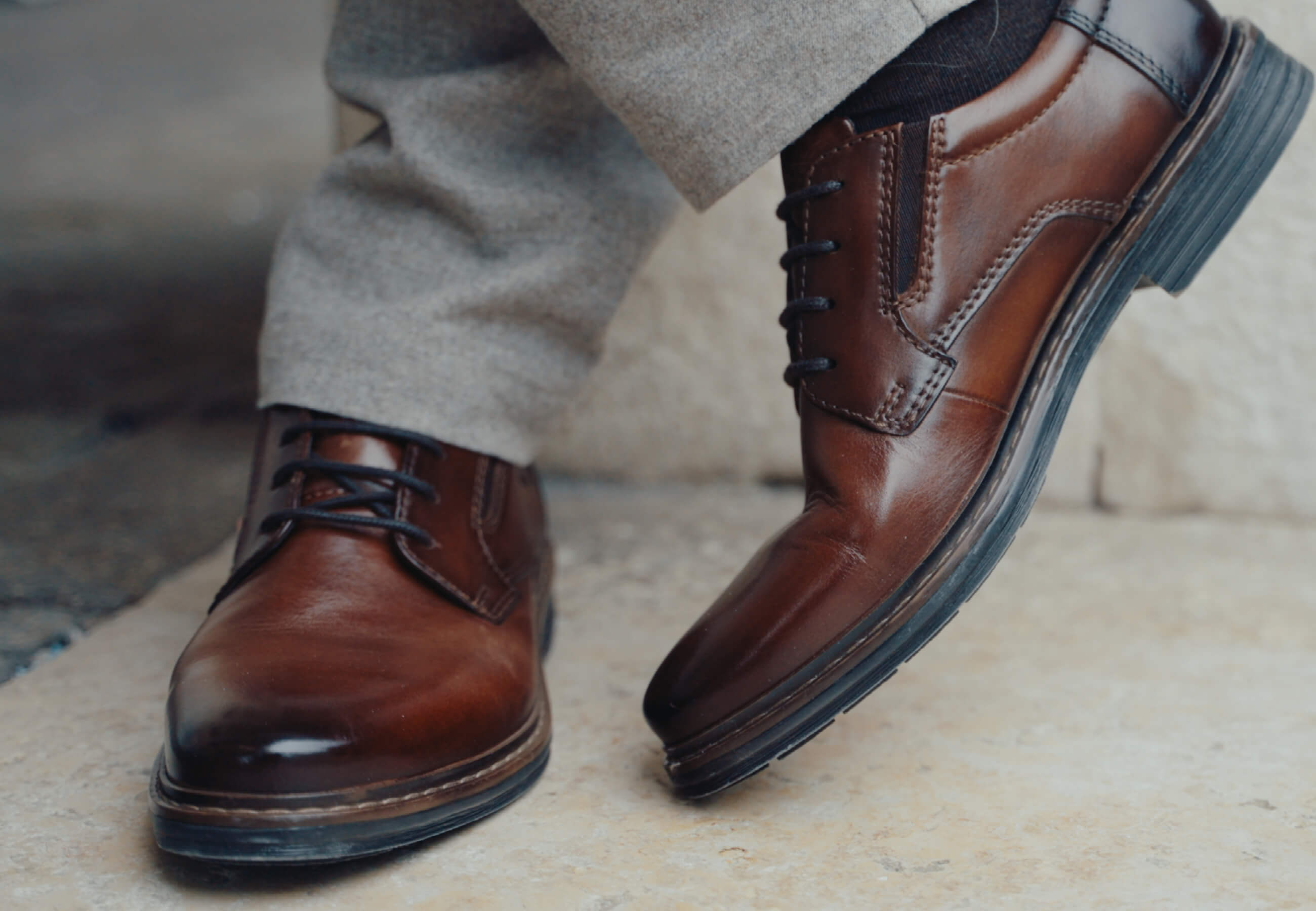 tweed dress brown Museum Brown Wholecut Oxford Dress Shoe 6.5 UK / 7.5 US main image 0