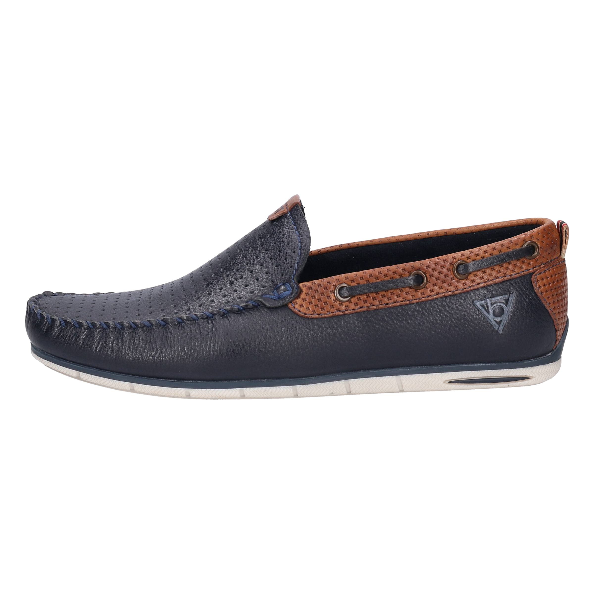 Dark 2025 blue moccasins