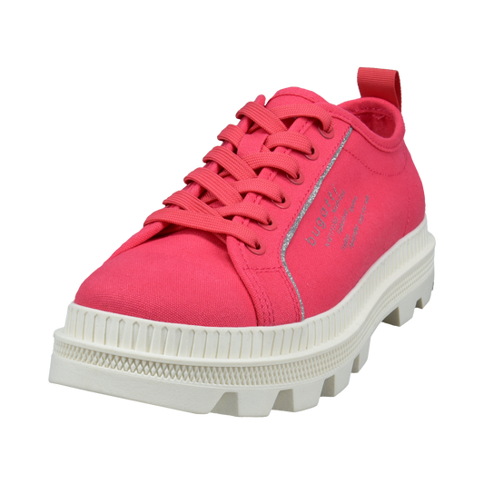 Lace-up light red