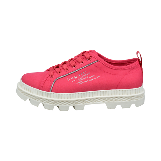 Lace-up light red