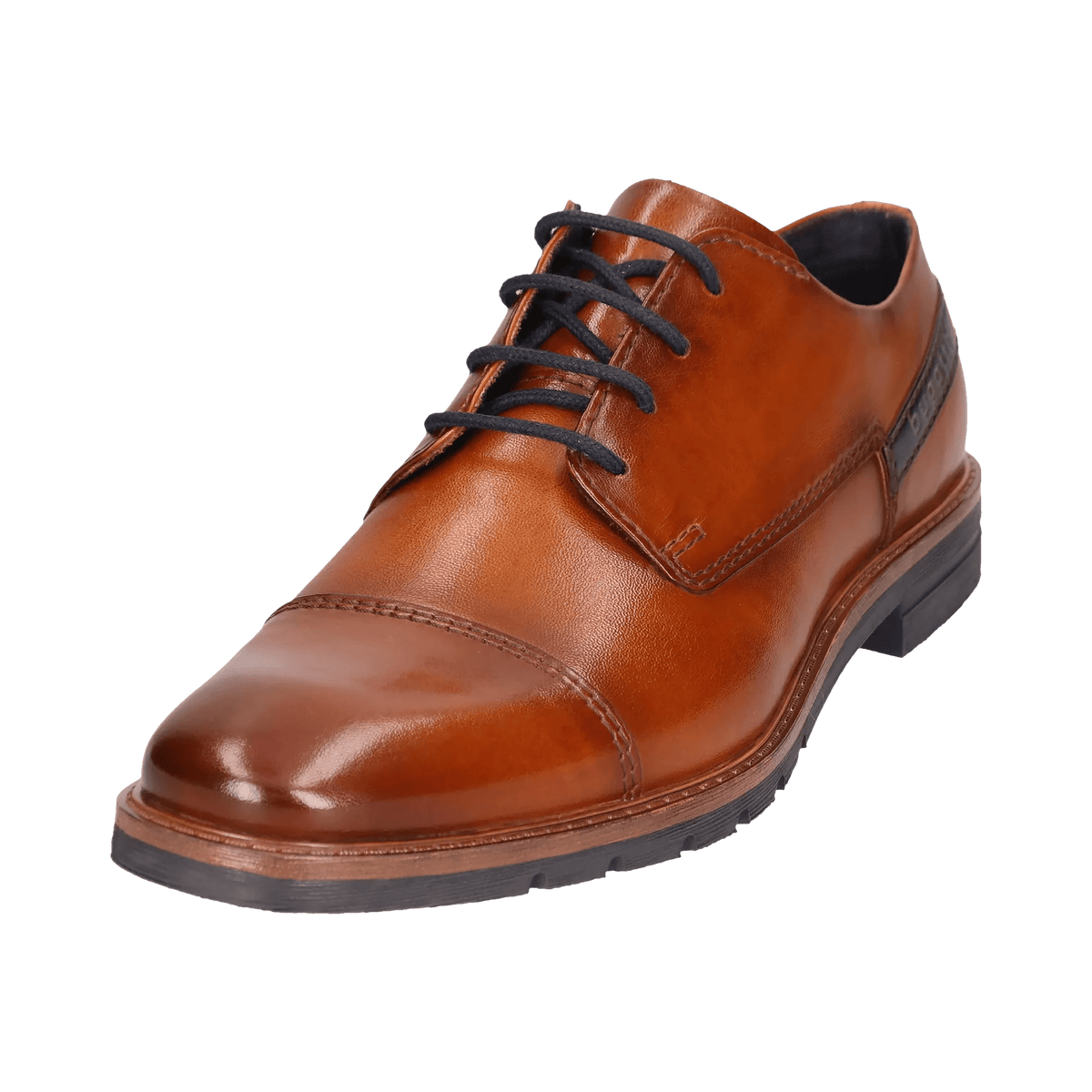 Chaussures Derby Bugatti Homme Cuir - Business Bicolore Coutures Main