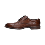 Leder Business Schnürer cognac