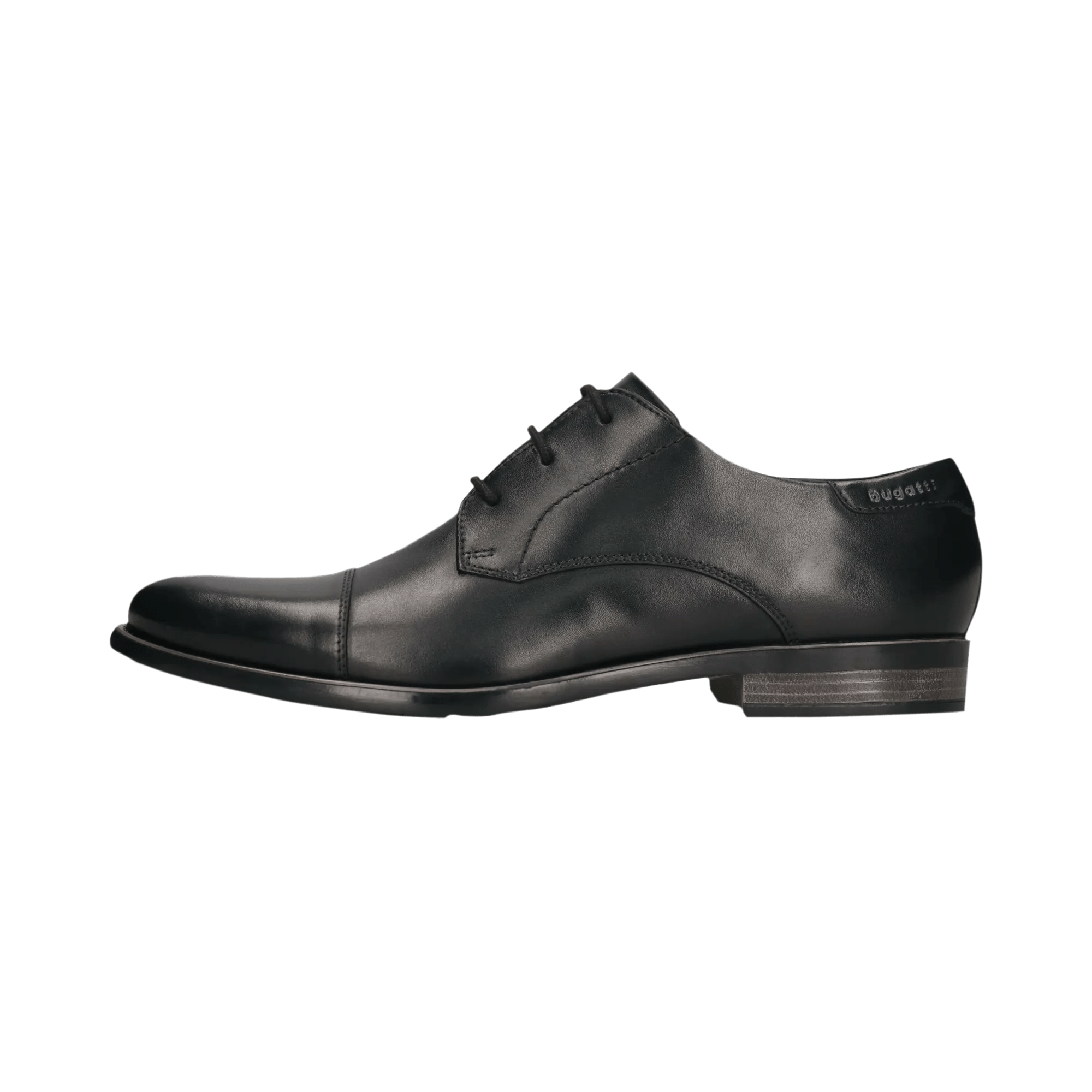 Bugatti Leather Oxford Shoes Lace Up Black Sz 42 bugatti Business Lace-up Shoes Black | Elegance Meets  main image 4