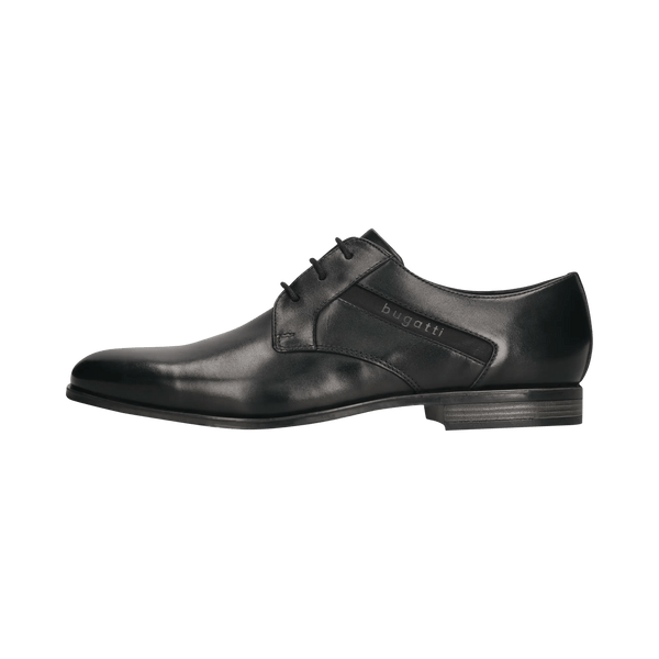 bugatti Leather business lace-ups black | Elegant derby  display picture 2