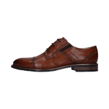 Leder Business Schnürer cognac