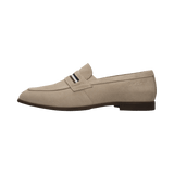 Leder Slip on beige
