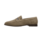 Leder Slip on hellgrün
