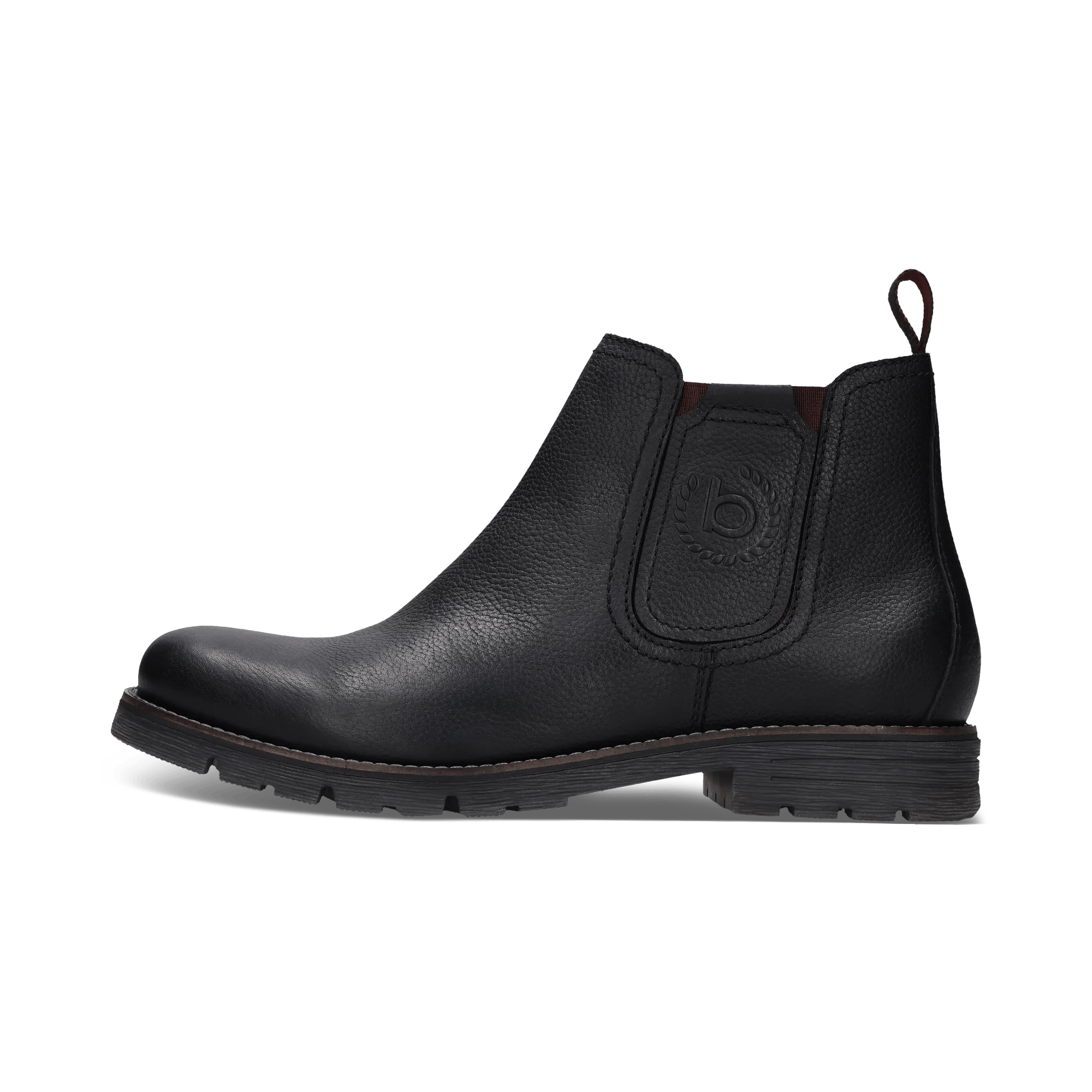 Schwarze Chelsea Boot aus Leder