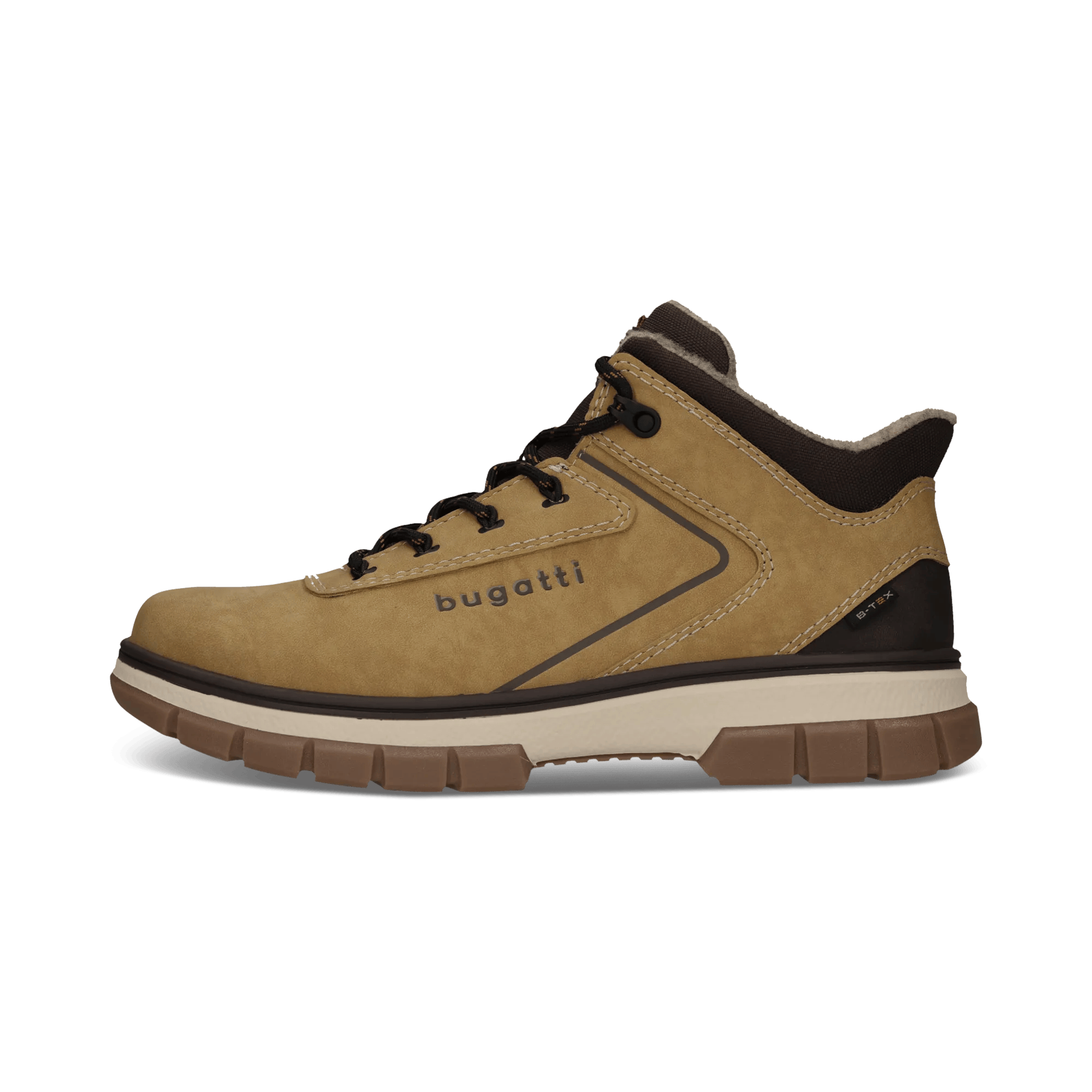 Gelbe Schnürstiefel