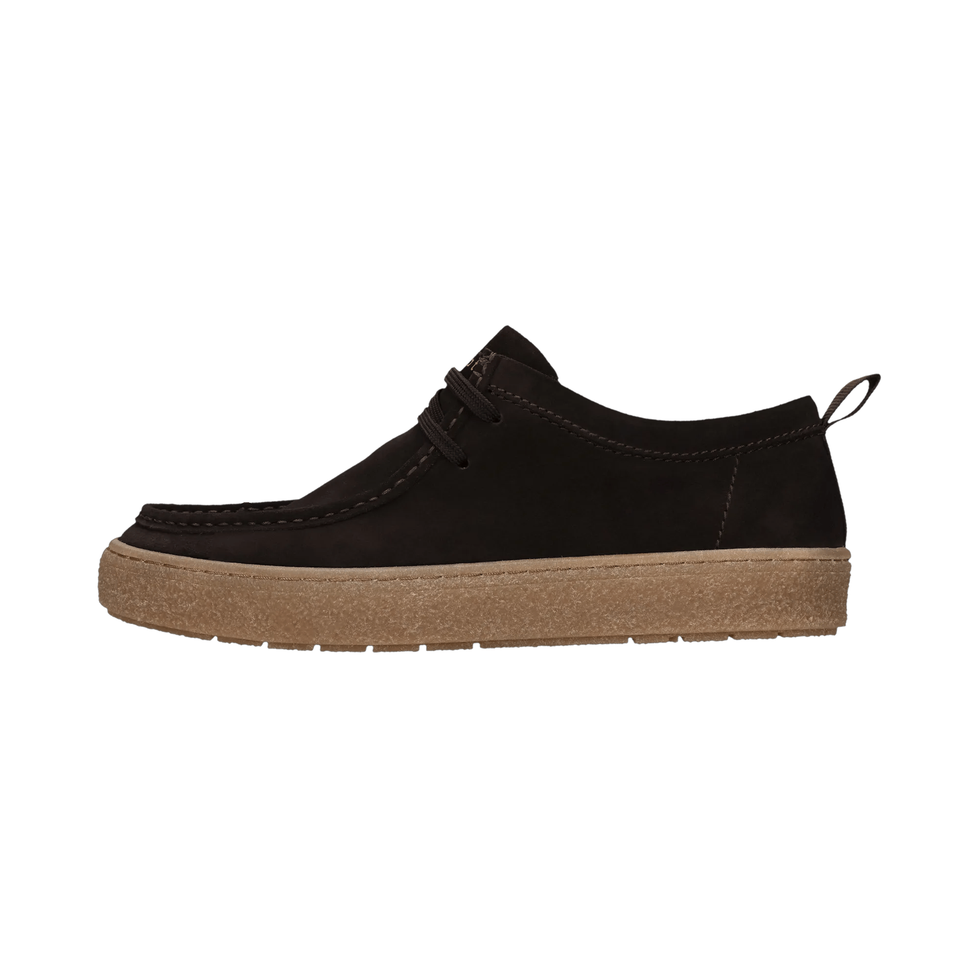Dunkelbraune Herren-Schnürschuh aus Leder