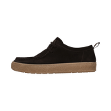 Dunkelbraune Herren-Schnürschuh aus Leder