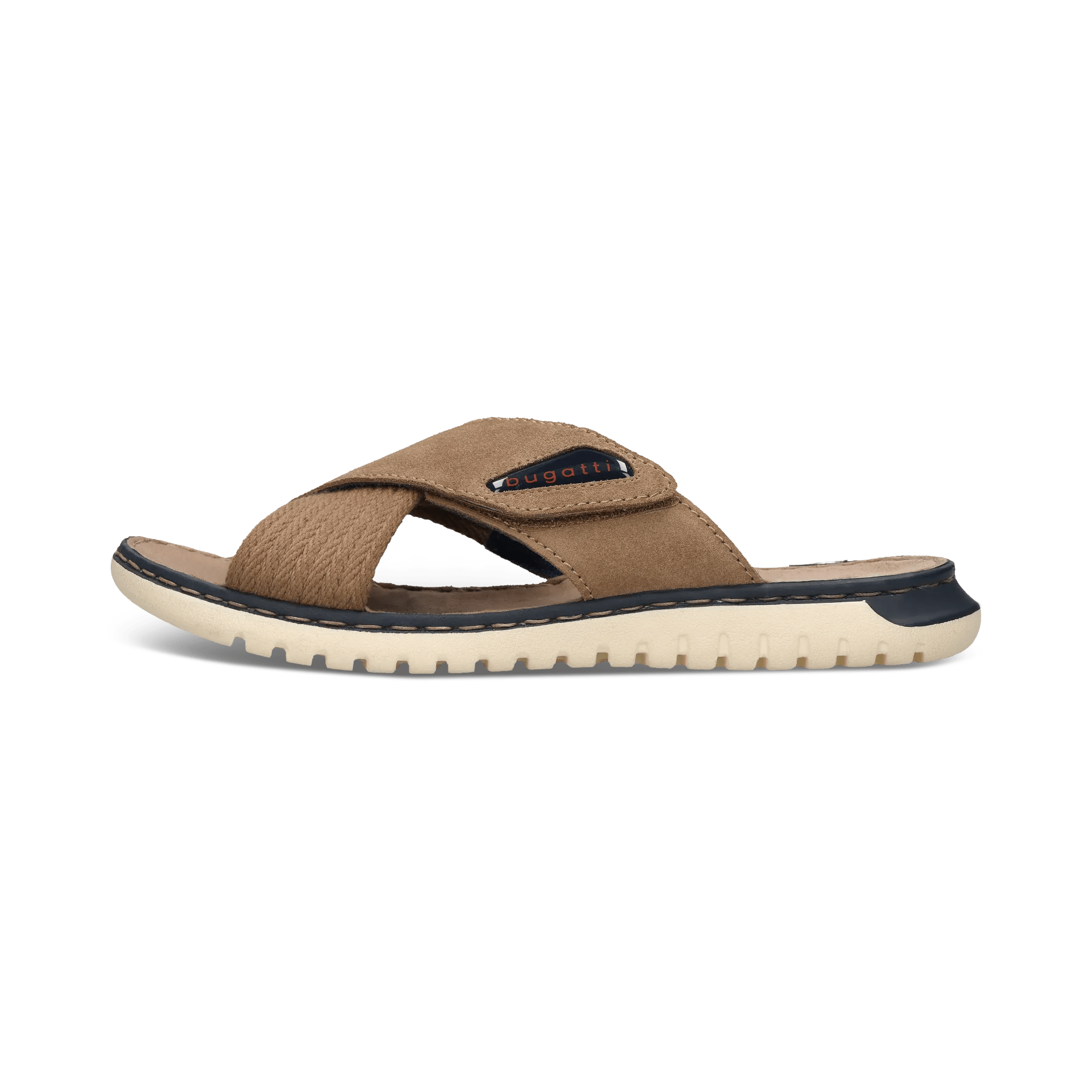 Leder Pantoletten Sand