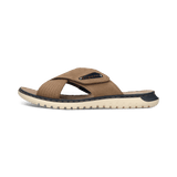 Leder Pantoletten Sand