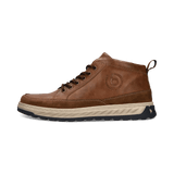 Cognacbraune Herren-Schnürstiefel