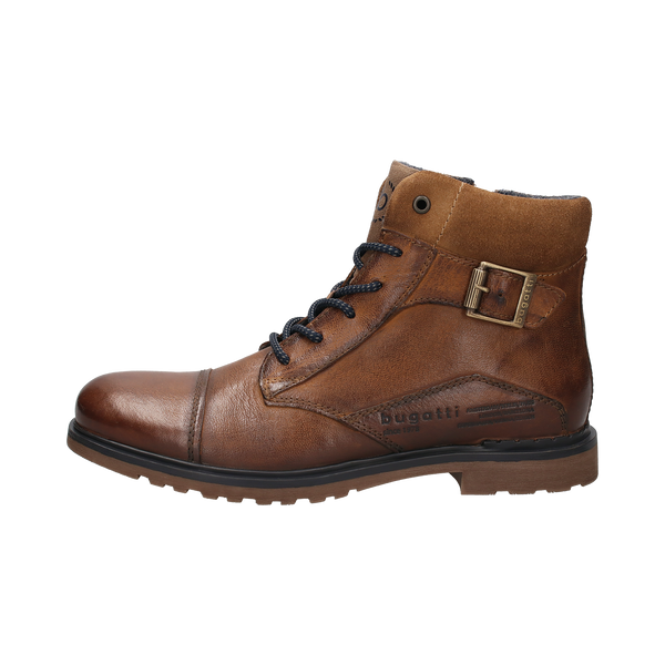 bugatti stivali cognac per uomo Con fodera calda Suola robusta bugatti shoes