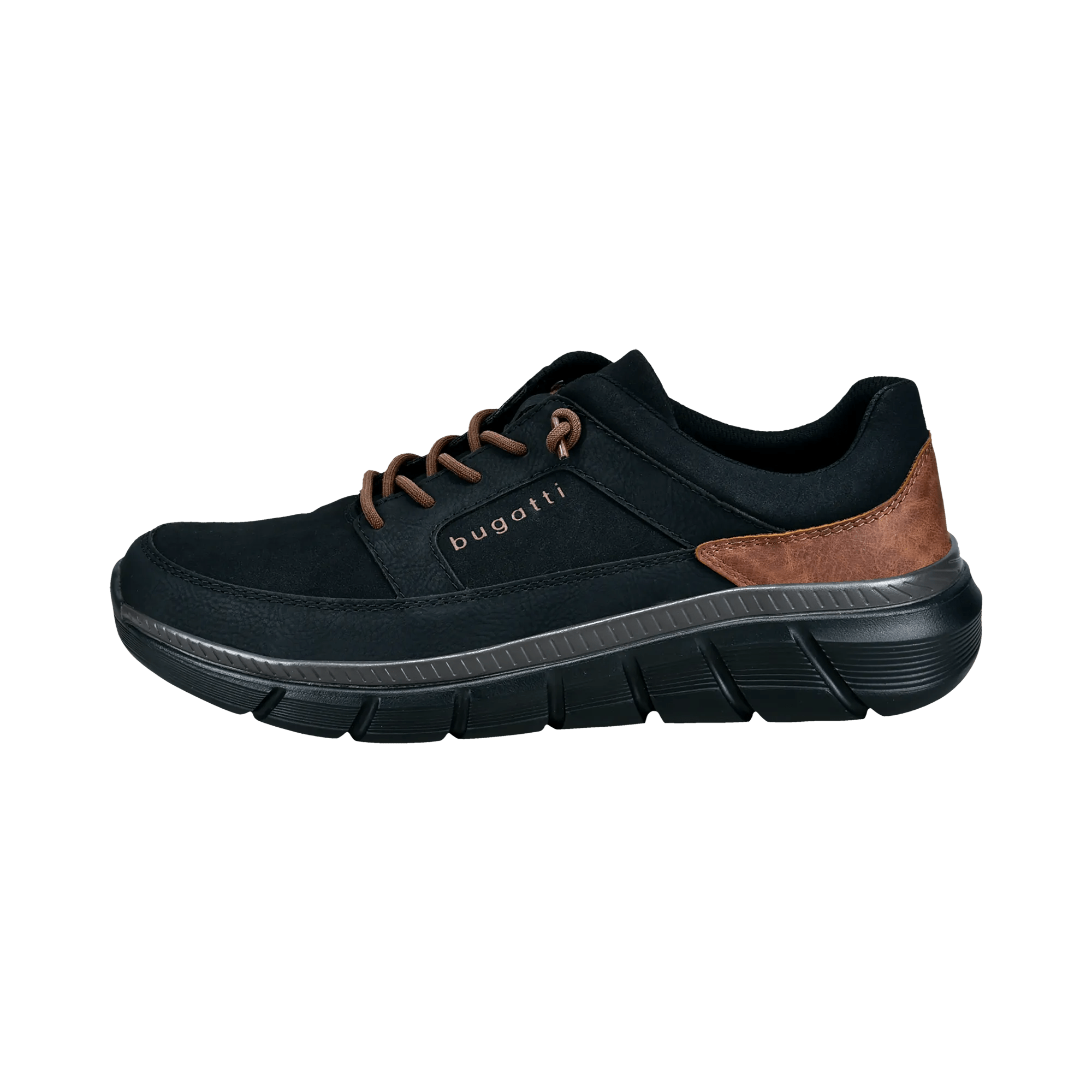Chaussures à Lacets Bugatti Fiero Pour Homme - Blanc 40, Noir 43, Style Classique Et Confortable