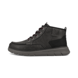 Graue Schnürstiefel