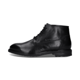 Schwarze Herren-Schnürstiefel aus Leder