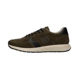 Leder Sneaker dunkelgrün
