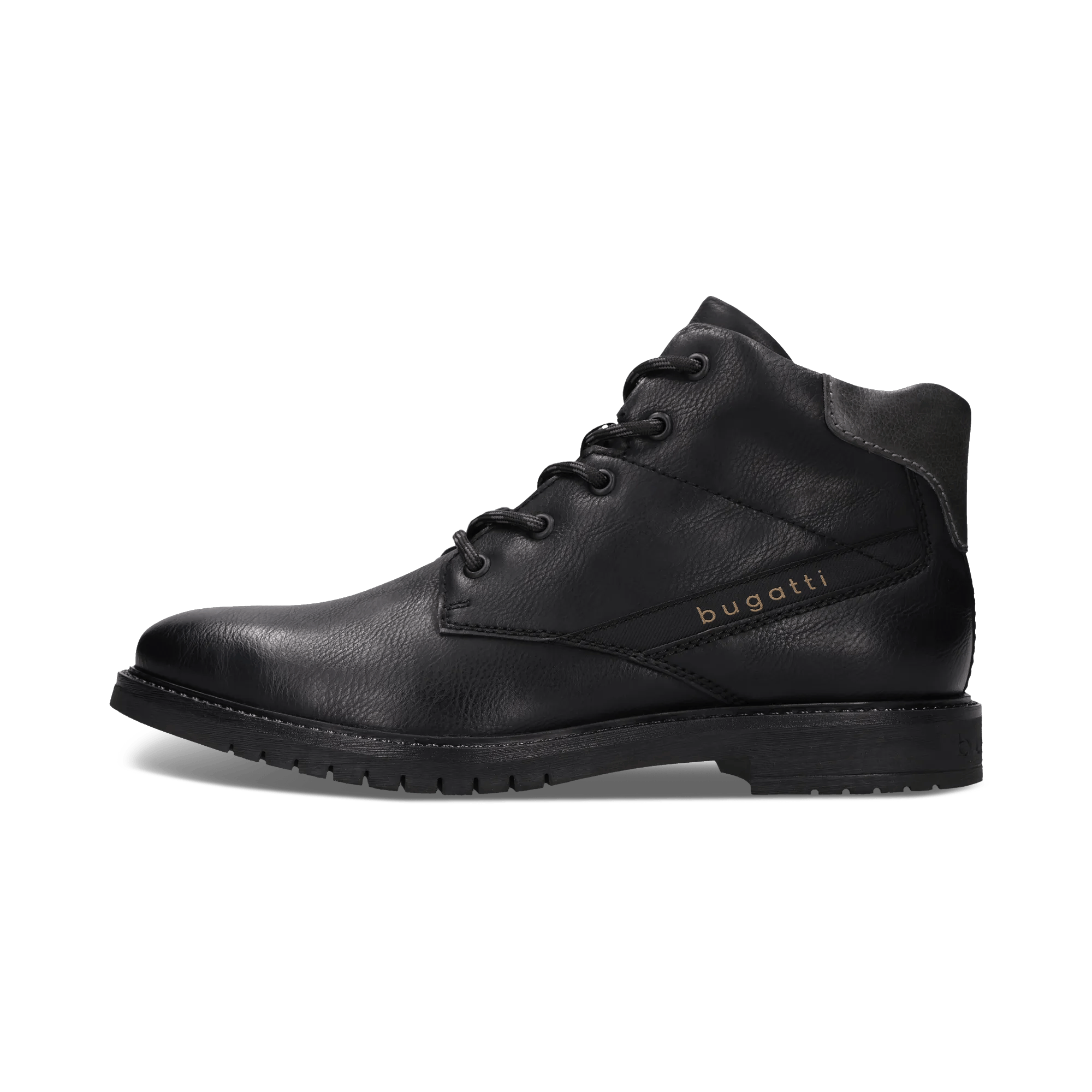 Schwarze Schnürstiefel