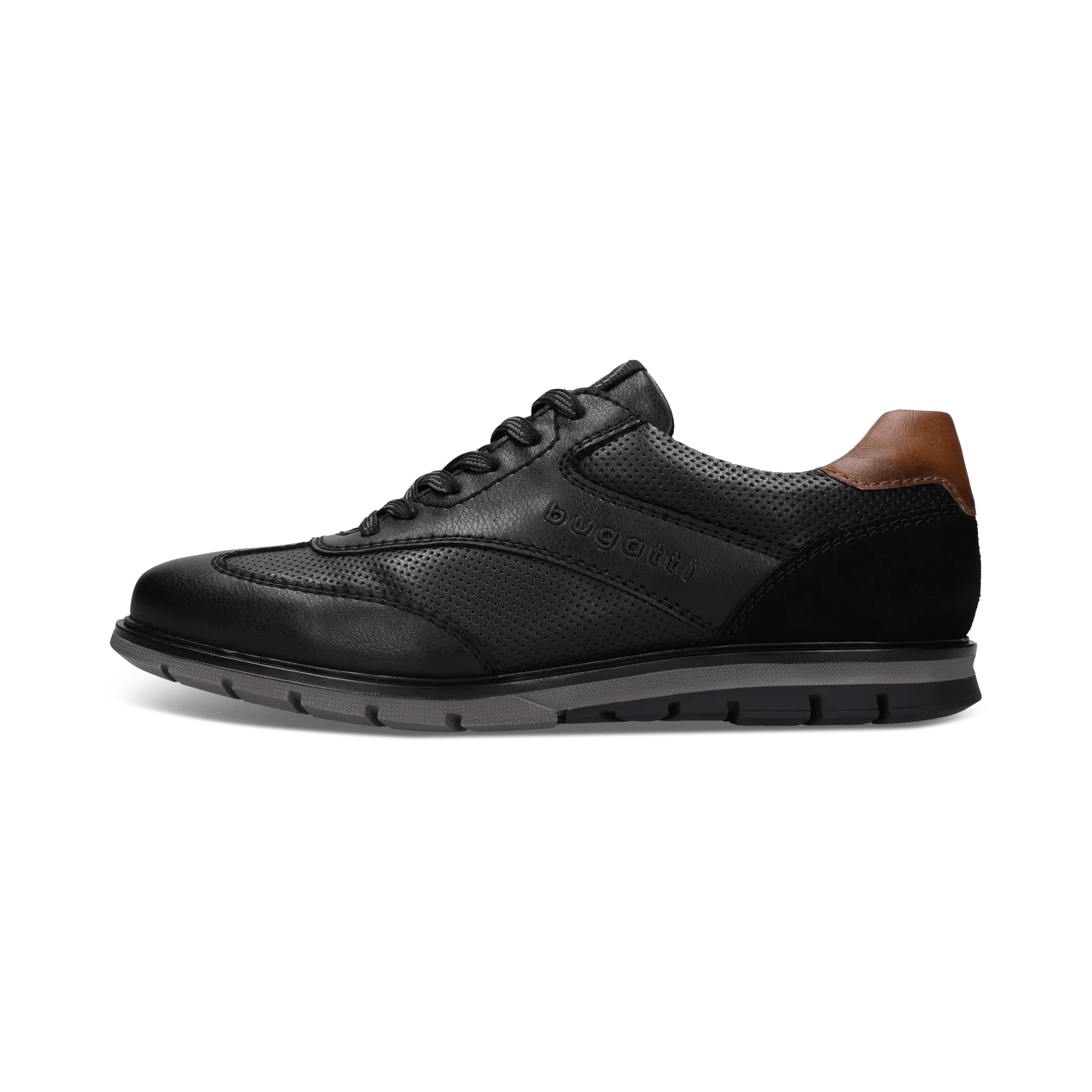 Schwarze Herren-Schnürschuh