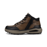 Cognacbraune Sneaker-Boot