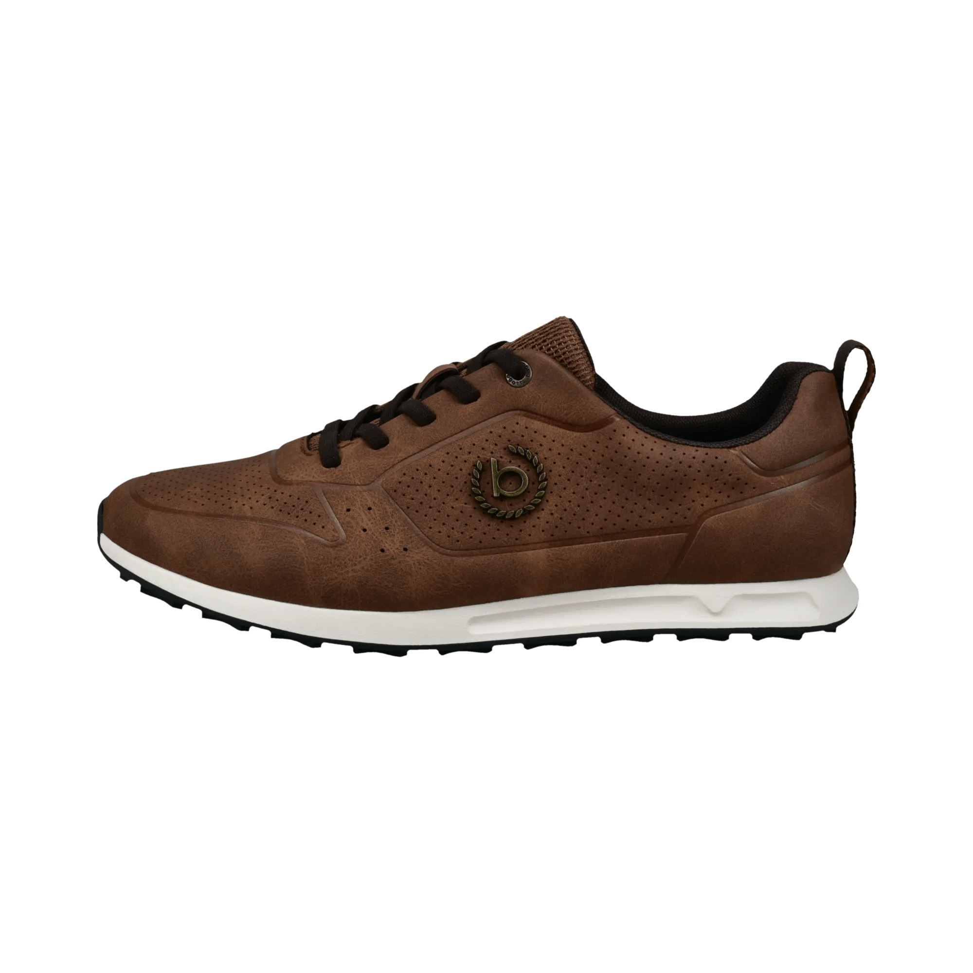 Sneaker cognac