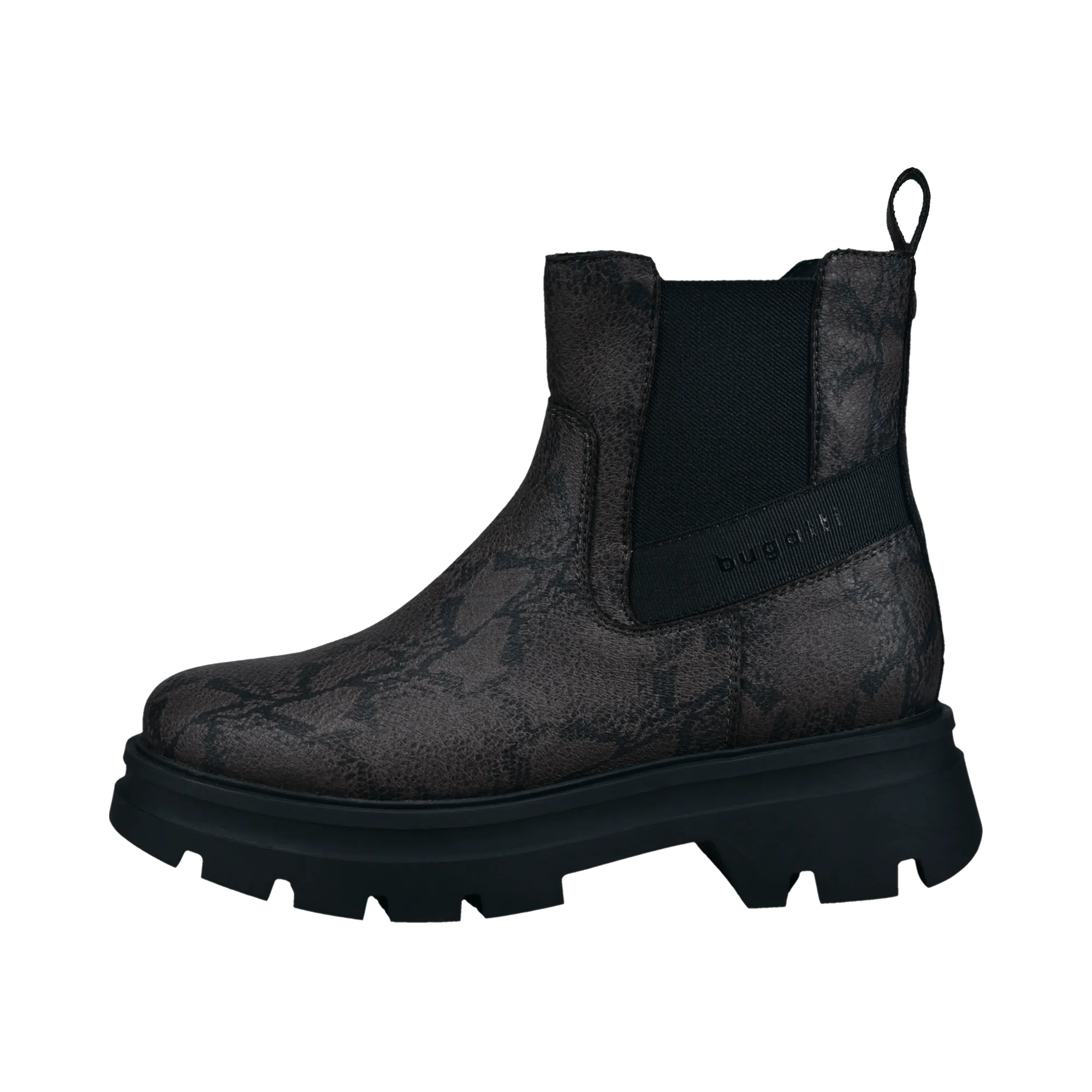 Reptilgemusterte Chelsea Boot