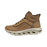Hellbraune Schnürstiefel