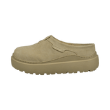 Beige Slip-On aus Leder