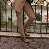 Leather Business Lace Shoe Savio Evo cognac