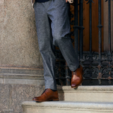 Business chaussures à lacets Cognac