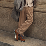 Leather Sneaker Philip cognac