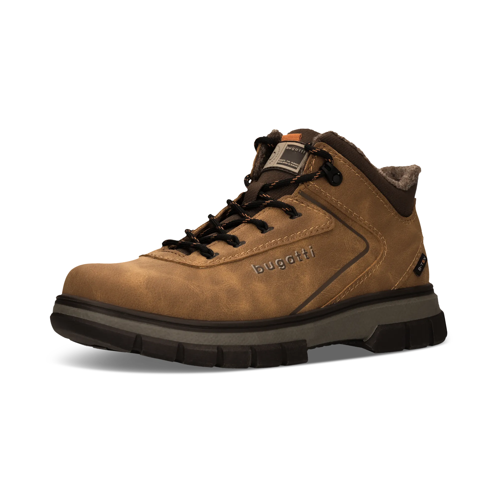 Schnürstiefel cognac