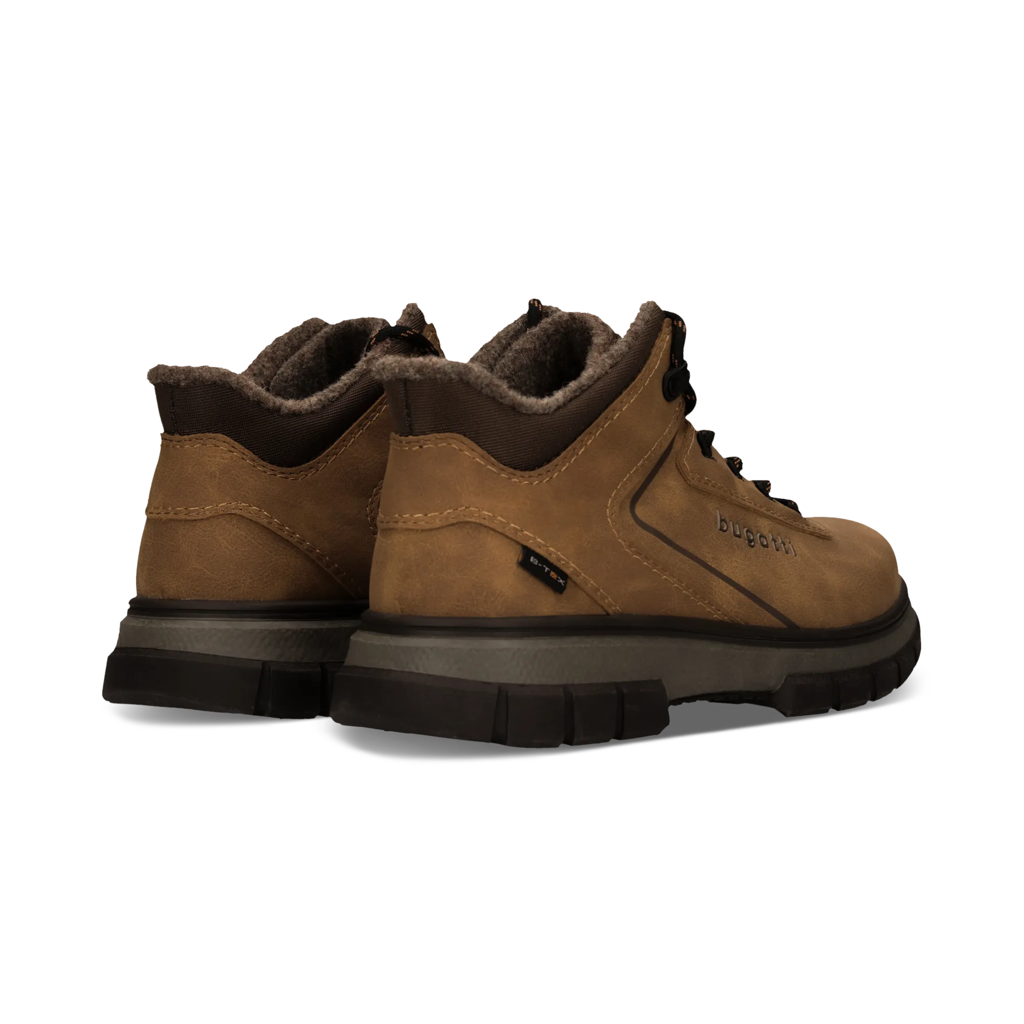 Schnürstiefel cognac