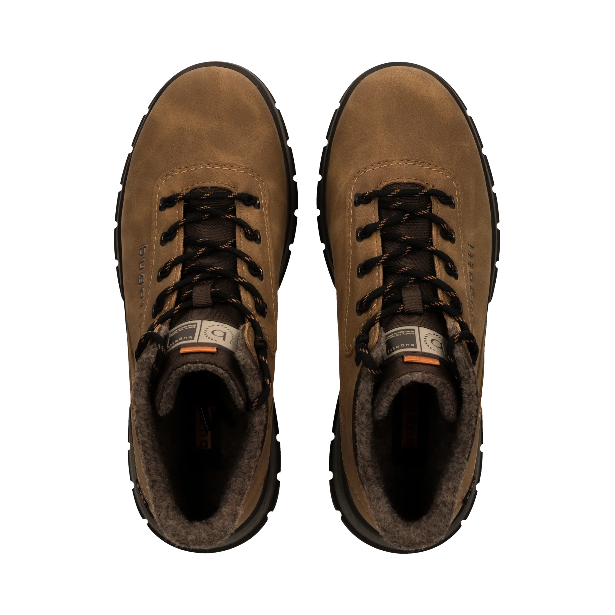 Schnürstiefel cognac