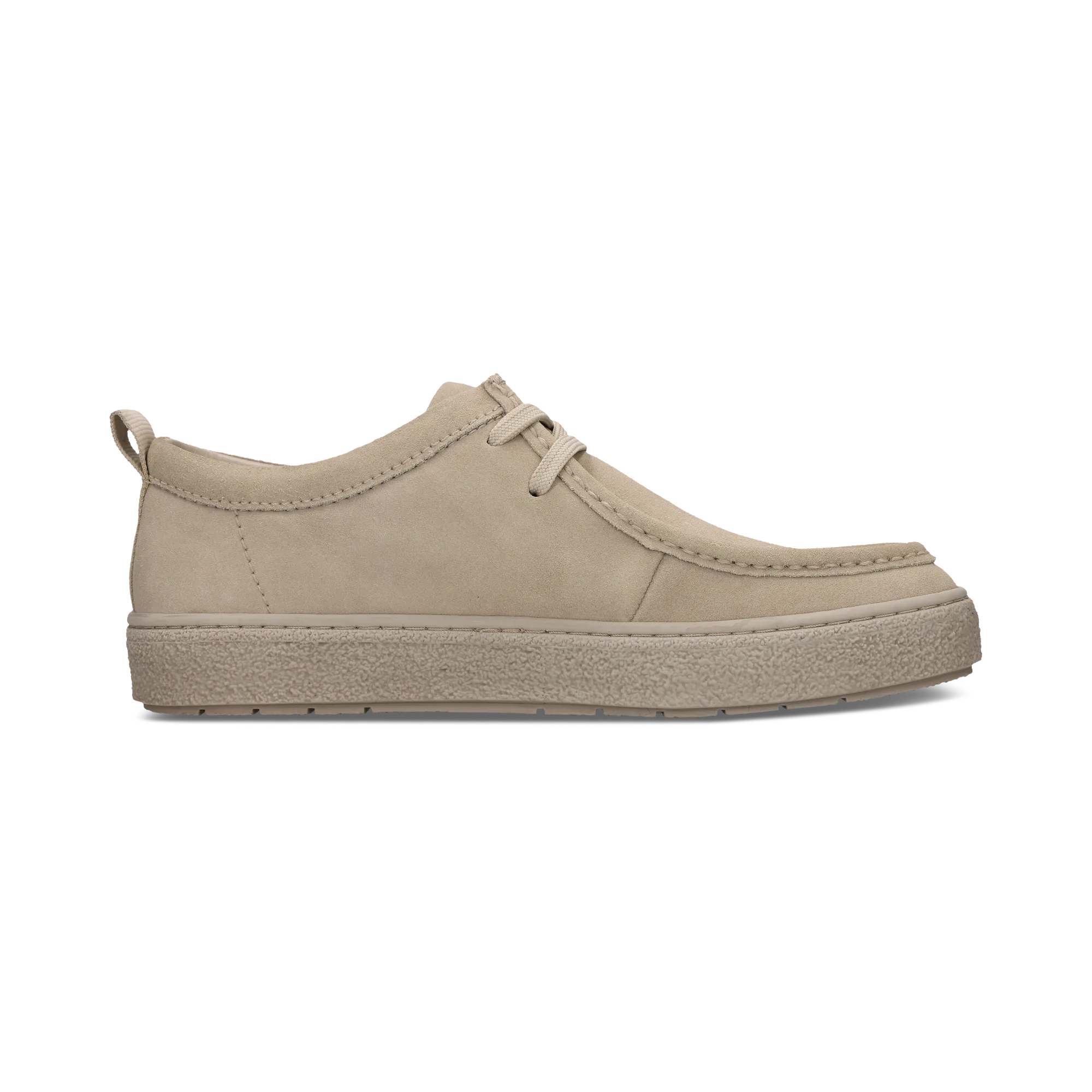 Leder Schnürer beige