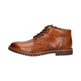 Leather Lace-up Boots cognac