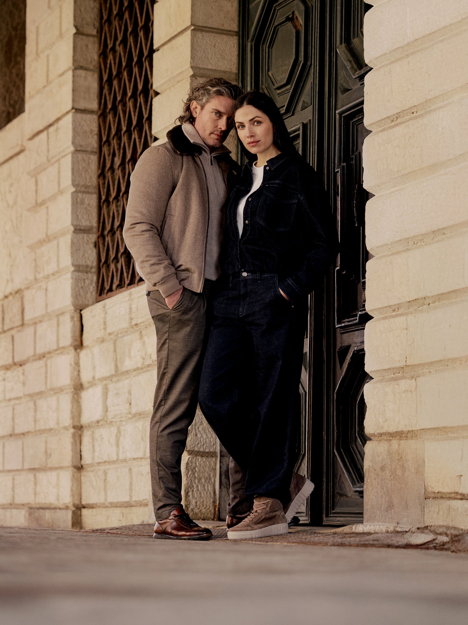 Leather Sneaker brown