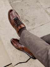 Leather Sneaker brown