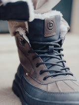 Schnürstiefel braun