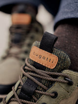 Schnürstiefel dunkelgrün