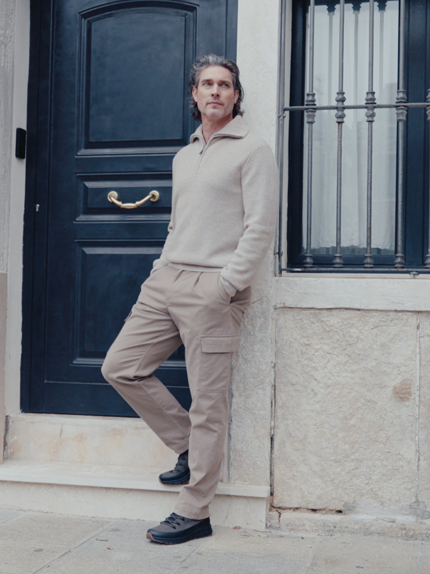 Schnürstiefel dunkelbraun