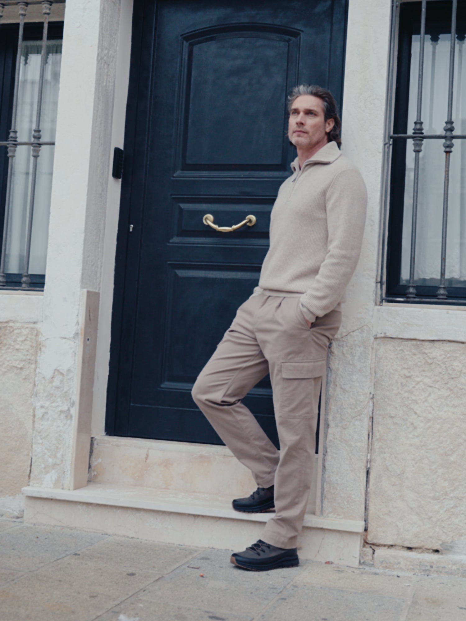 Schnürstiefel dunkelbraun