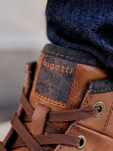 Lace-up Boots cognac