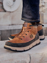 Schnürstiefel cognac