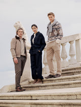 Leder Schnürstiefel braun