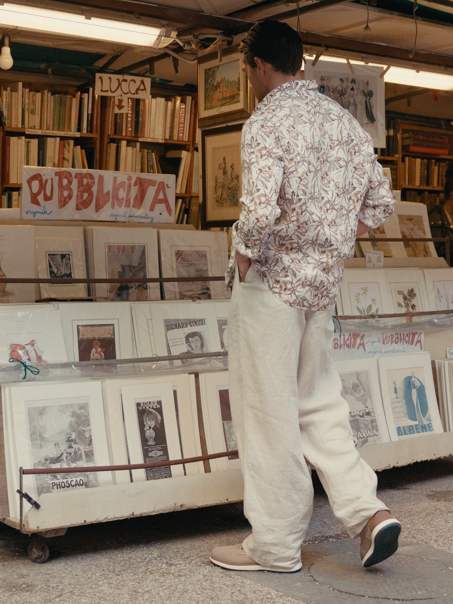 Schnürer beige