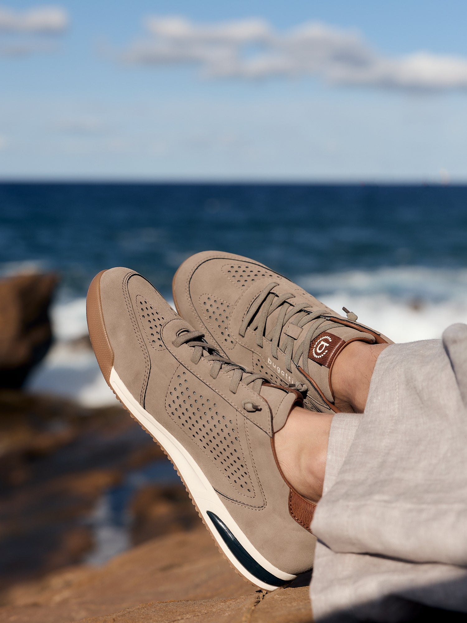 Sneaker taupe